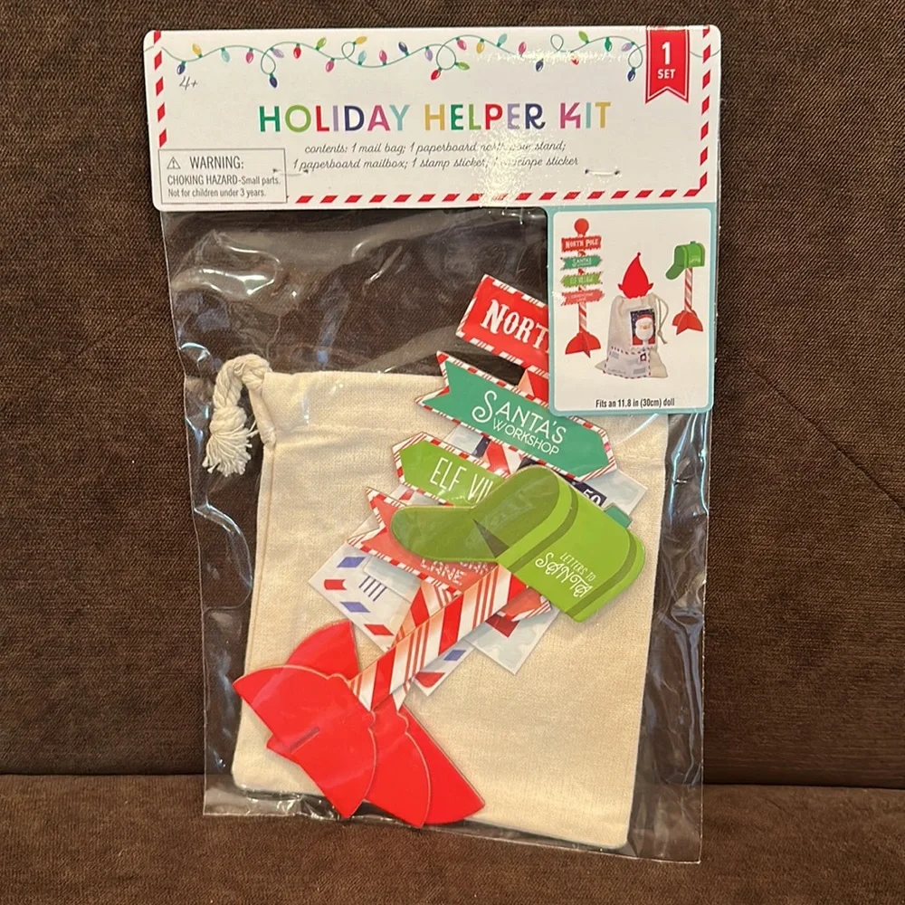 Target Santas elf Holiday helper accessories 8 packaged themes, all NWT